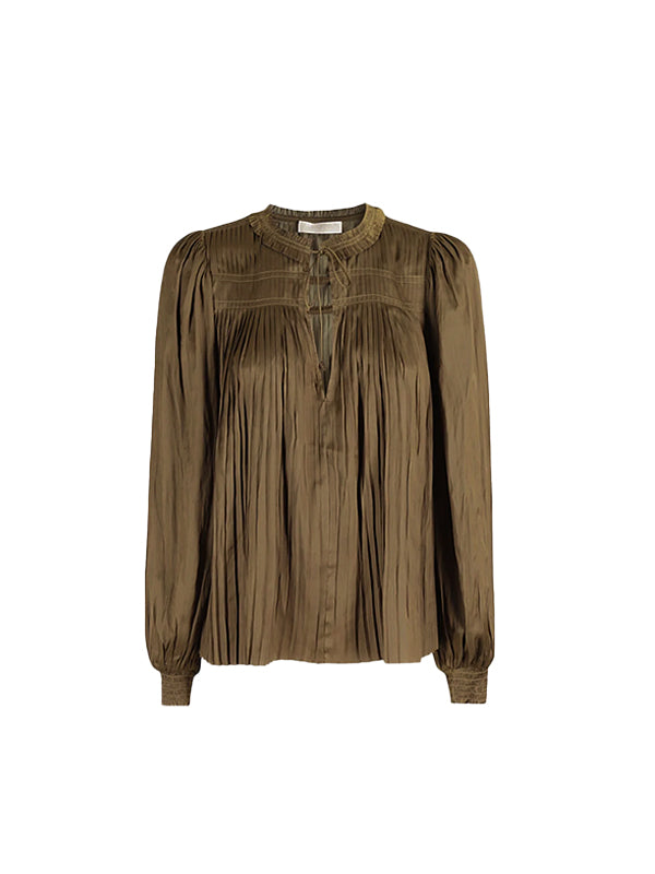 Ulla Johnson | Leah Blouse in Olive