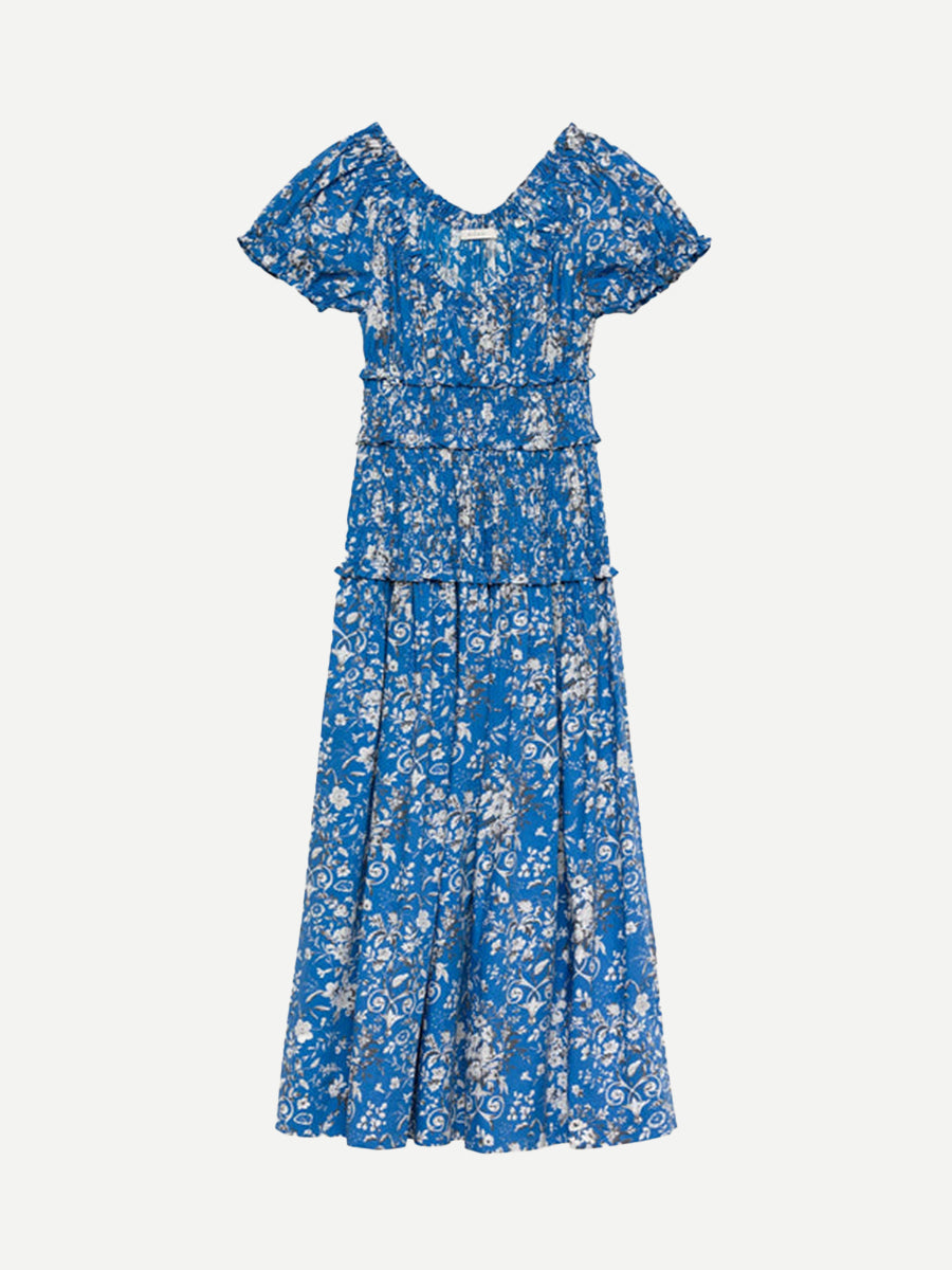 Doen | Leanne Dress in Jardin De La Fontaine