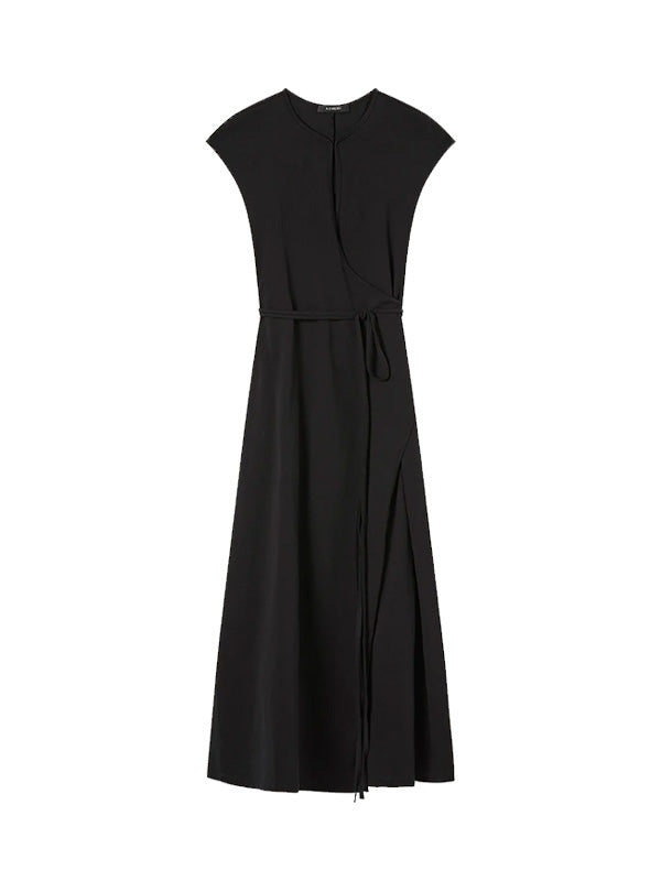 The Leigh Jersey Dress in Black – Adam Heath