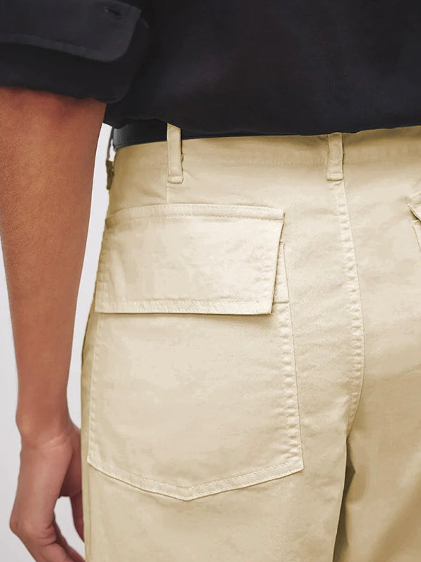 Nili Lotan | Leon Boy Pant in Sandstone