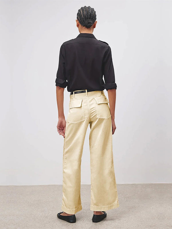 Nili Lotan | Leon Boy Pant in Sandstone