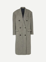 Isabel Marant Etoile | Lexana Coat in Black/Ecru