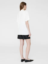 Anine Bing | Lili Tee Letterman in Off White