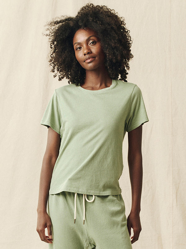 The Great | Little Tee in Pistachio