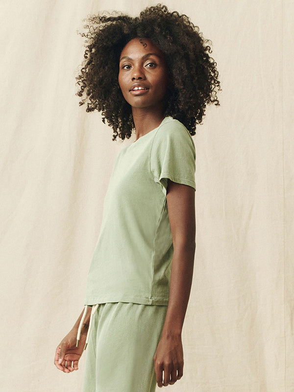 The Great | Little Tee in Pistachio