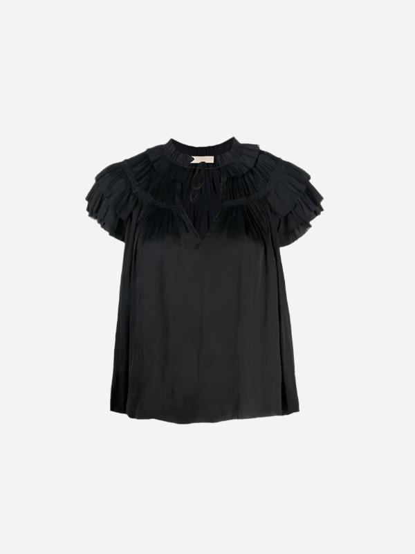 Ulla Johnson | Liv Top in Noir