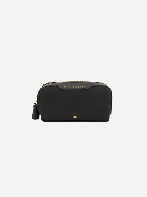 Anya Hindmarch | Logo Girlie Stuff Pouch in Black