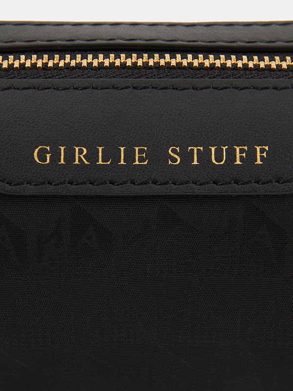 Anya Hindmarch | Logo Girlie Stuff Pouch in Black