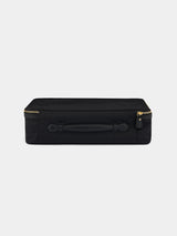 Logo Hair Kit Travel Pouch in Black