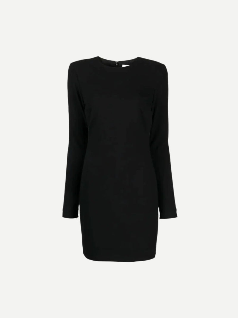 Victoria Beckham | Long Sleeve T-Shirt Fitted Mini in Black