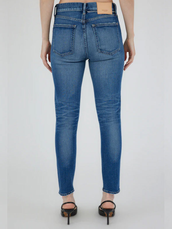 Moussy Vintage | MV Ballena Skinny Hi in Blue