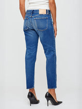 Moussy Vintage | MV Gifford Tapered in Dark Blue