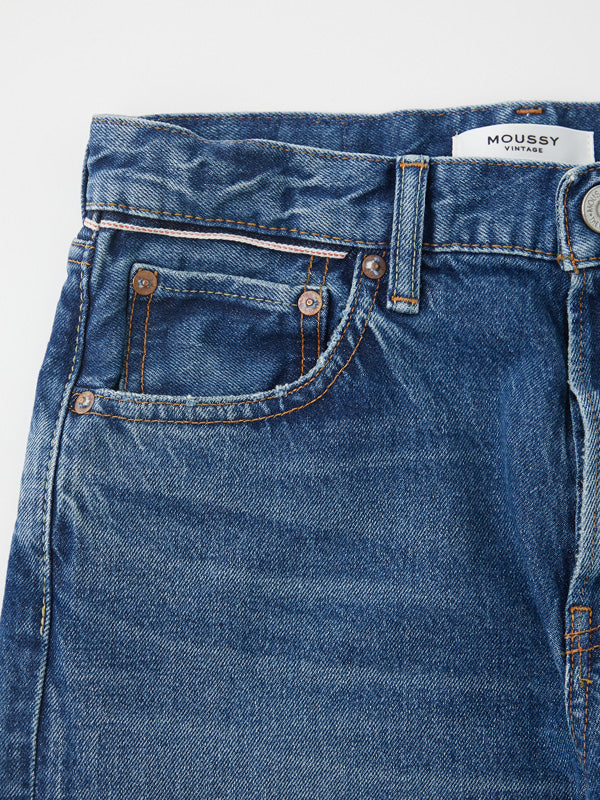 Moussy Vintage | MV Pettit Straight in Blue