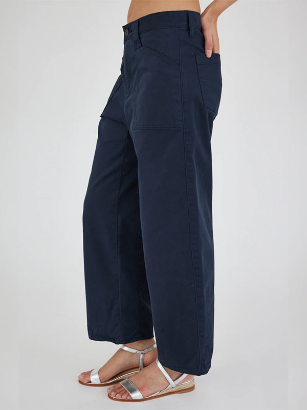 Moussy Vintage | MV Scofield Gusset Cargo Pants in Navy