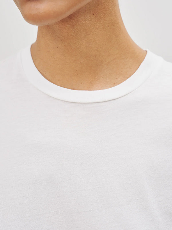 Nili Lotan | Mariela Crewneck Tee in White