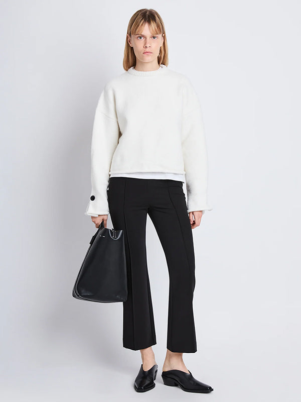 Proenza Schouler White Label | Marta Pant in Black