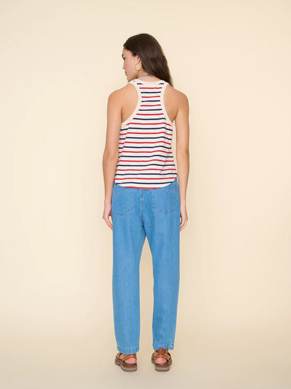 Xirena | Mercer Pant in Mid Blue