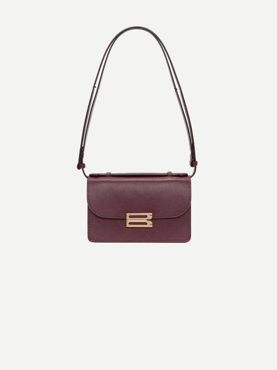 Victoria Beckham | The Dorian Bag Mini in Burgundy