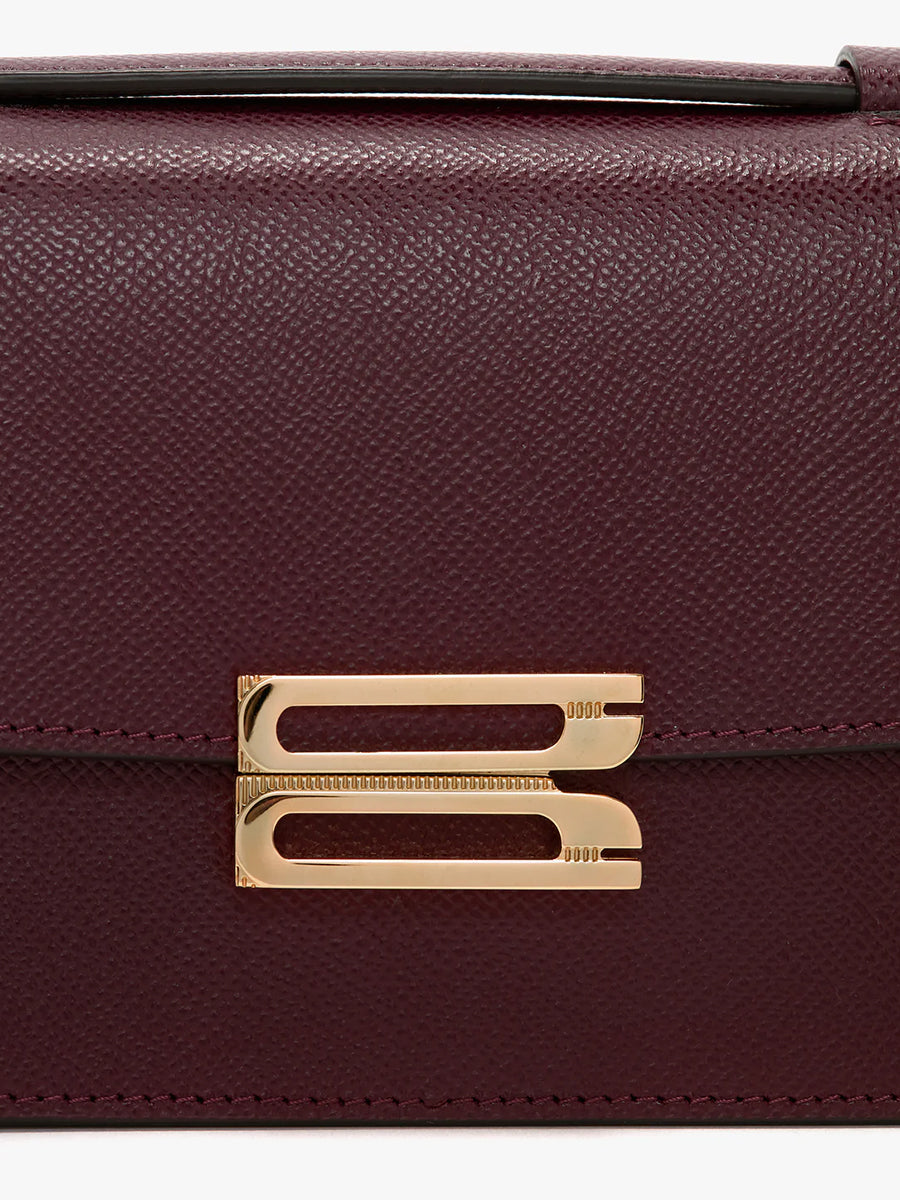 Victoria Beckham | The Dorian Bag Mini in Burgundy