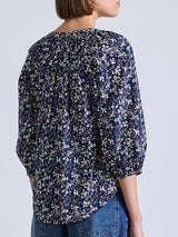 Apiece Apart | Mitte Top in Mira Floral Navy