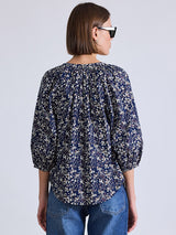 Apiece Apart | Mitte Top in Mira Floral Navy