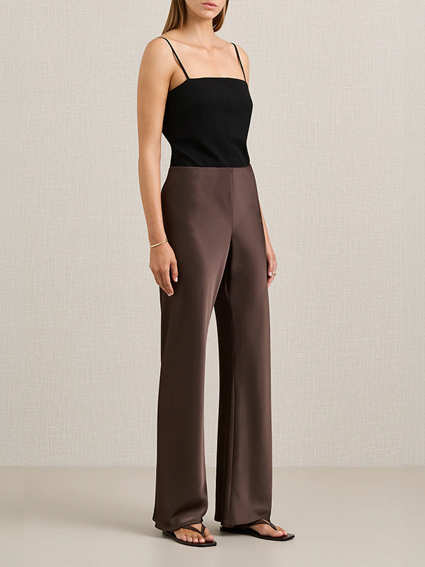 A.Emery | Myrna Pant in Chocolate