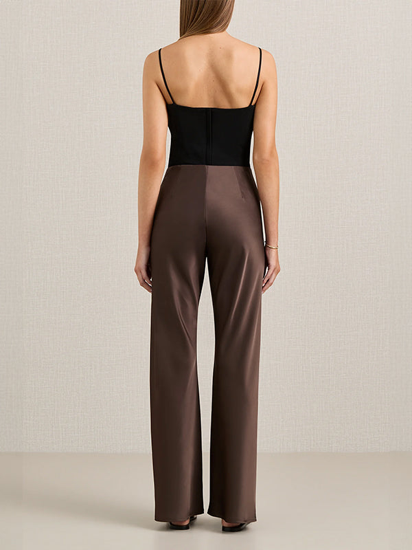 A.Emery | Myrna Pant in Chocolate