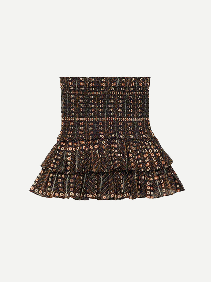 Isabel Marant Etoile | Naomi Skirt in Faded Black