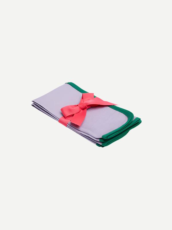 La DoubleJ | Napkins set of 2 in Rainbow Lilac