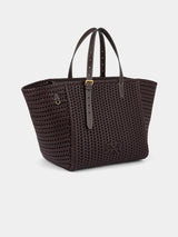 Neeson Square Tote in Grape