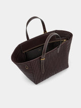 Neeson Square Tote in Grape