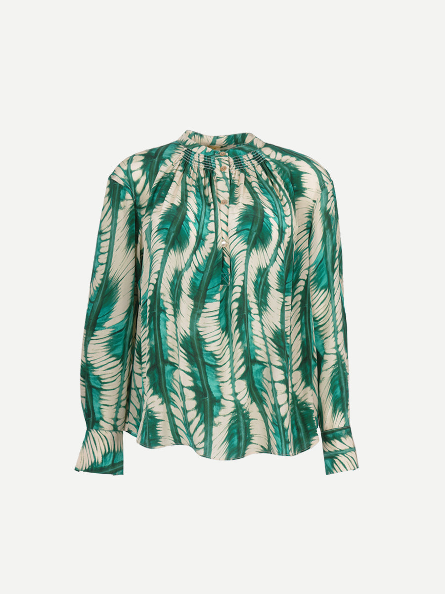 Ulla Johnson | Nehir Blouse in Acacia