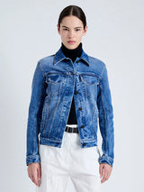 Proenza Schouler | Newman Jacket in Medium Blue