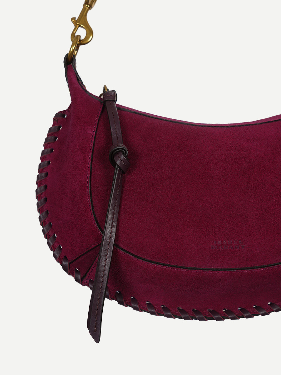 Oskan Moon Shoulder Bag in Plum