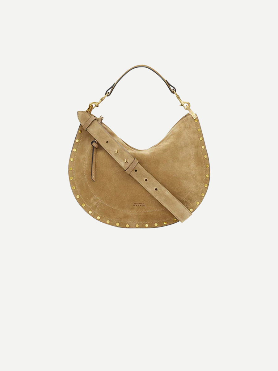 Isabel Marant | Oskan Soft Zip Shoulder Strap in Taupe