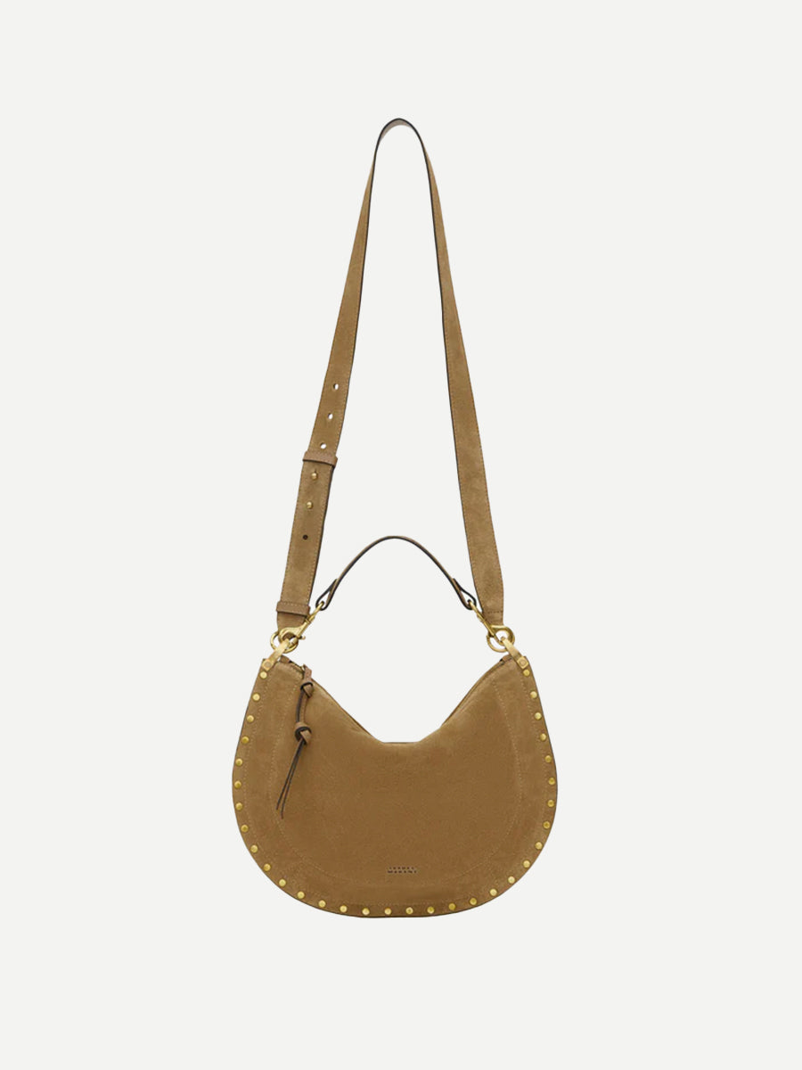 Isabel Marant | Oskan Soft Zip Shoulder Strap in Taupe