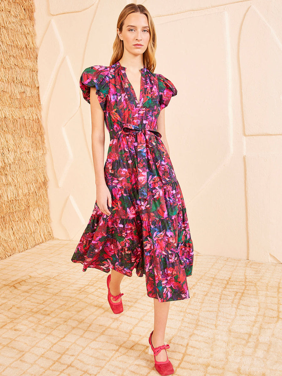 Ulla Johnson | Ottilie Dress in Hibiscus