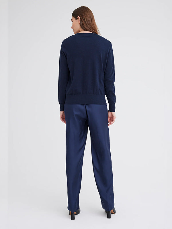 Jac+Jack | Pare Sweater in Darkest Navy