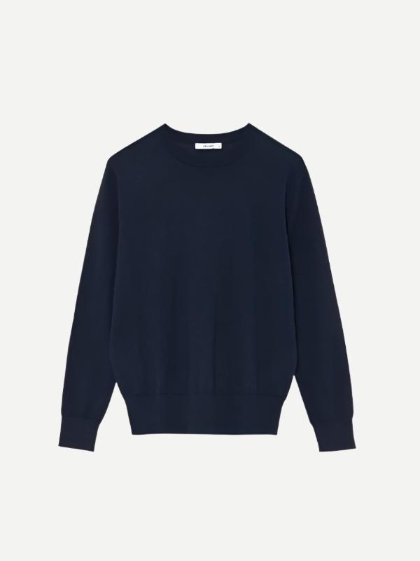 Jac+Jack | Pare Sweater in Darkest Navy