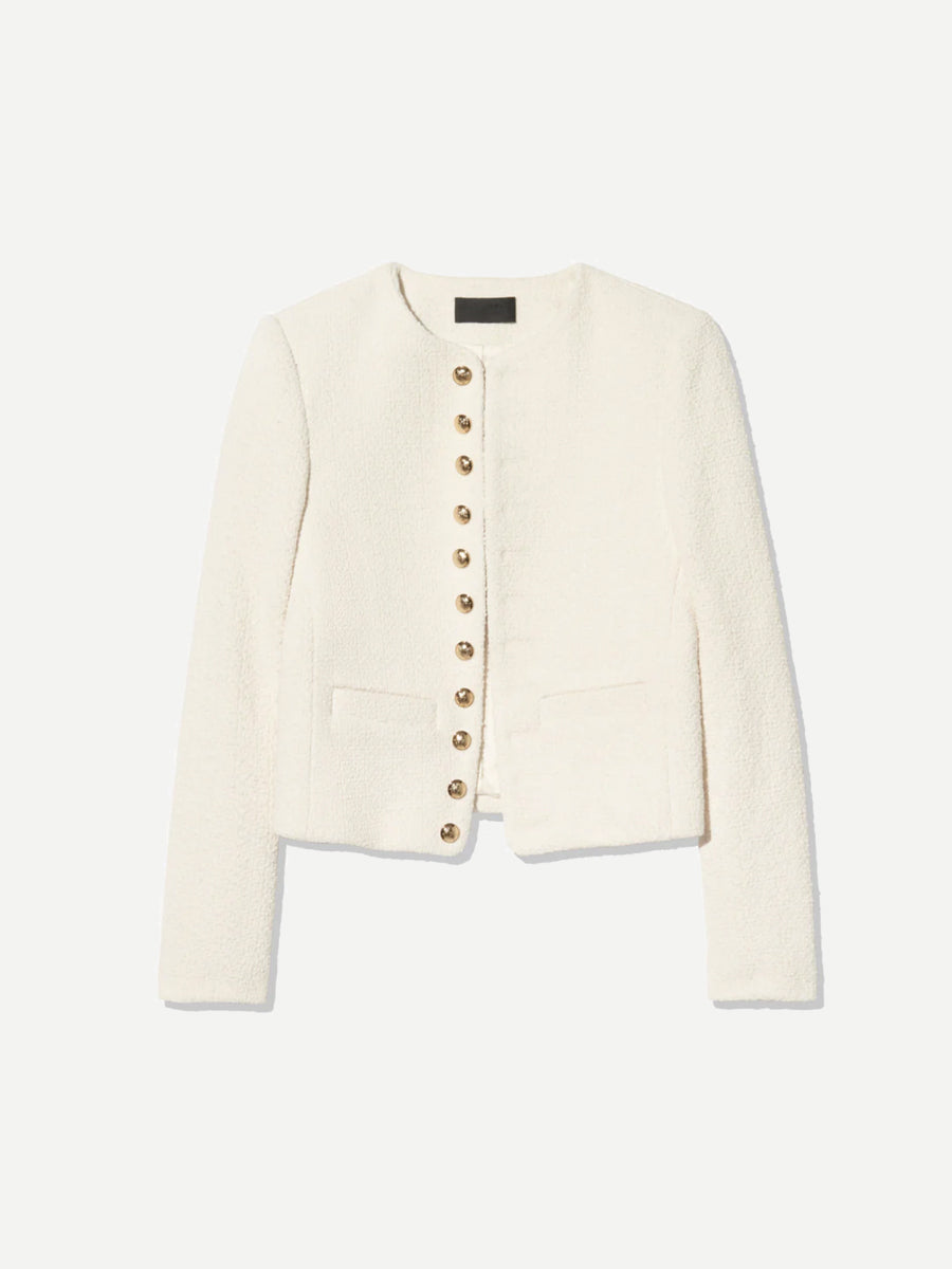 Patti Short Jacket in Ivory