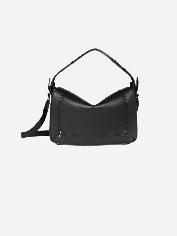 Jerome Dreyfuss | Pepito Medium Bag in Noir Silver