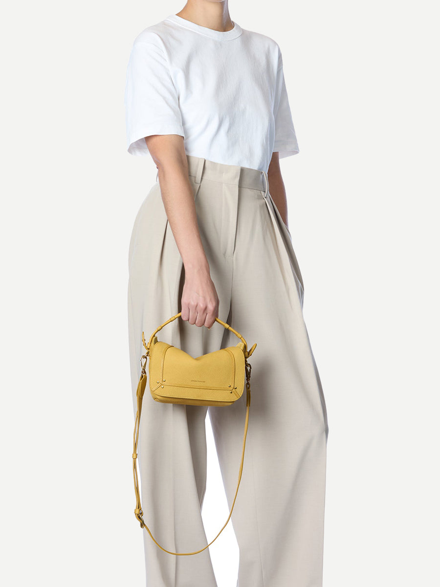 Jerome Dreyfuss | Pepito Small Bag in Nubuck Mimosa