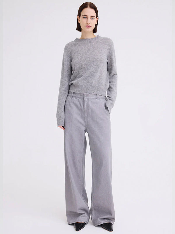 Jac+Jack | Peter Sweater in Mid Grey Marle