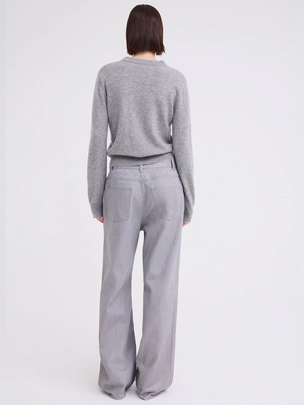 Jac+Jack | Peter Sweater in Mid Grey Marle