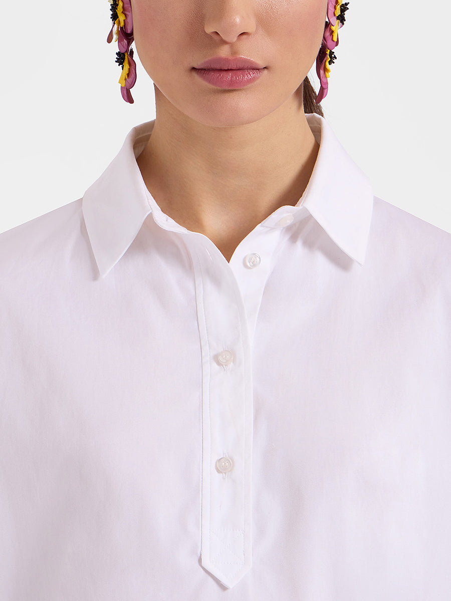 Poet Shirt in White