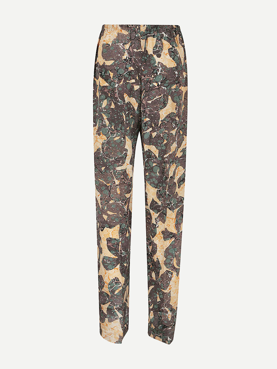 Dries Van Noten | Puvis Bis Long Pants in Marble Taupe