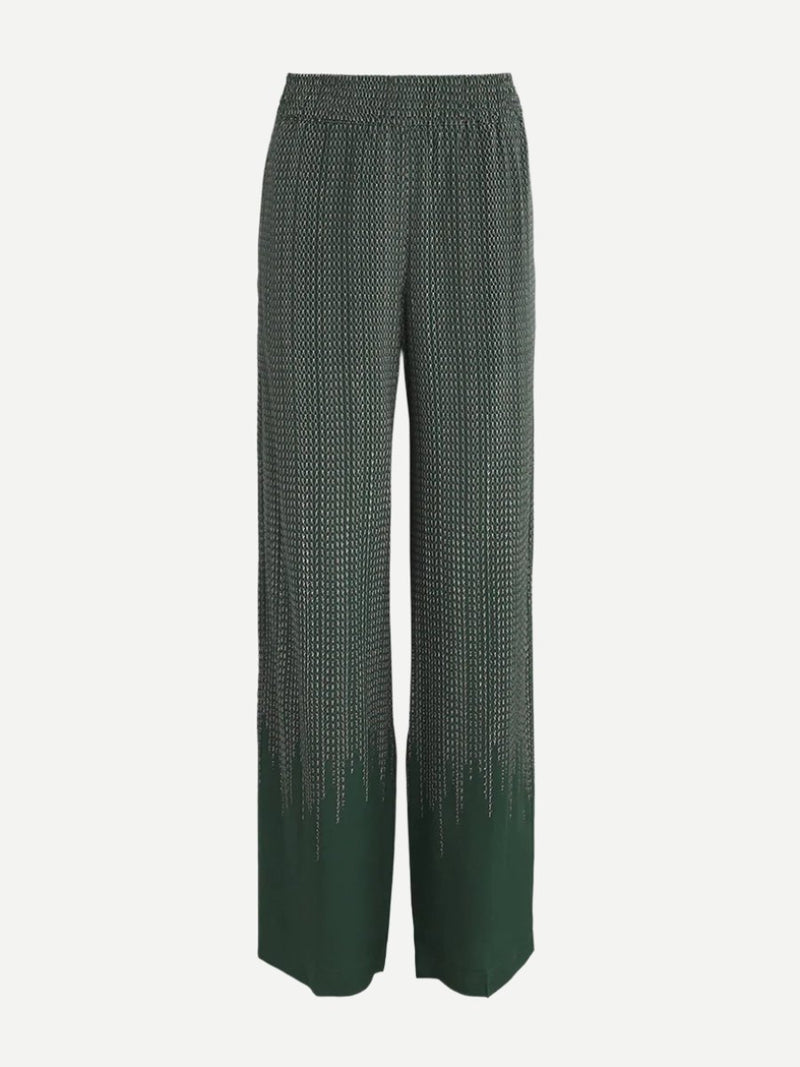 Victoria Beckham | Pyjama Trouser in Green Chain