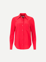 Equipment | Quinn Shirt in Racing Red