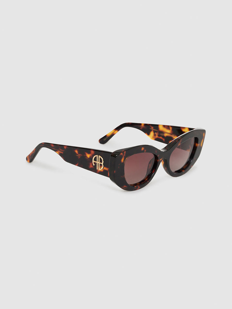 Aning Bing | Rennes Sunglasses in Dark Tortoise