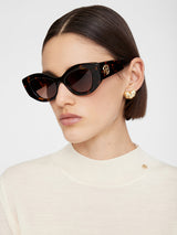 Aning Bing | Rennes Sunglasses in Dark Tortoise